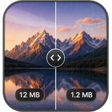 The PX7 Image Compress app icon